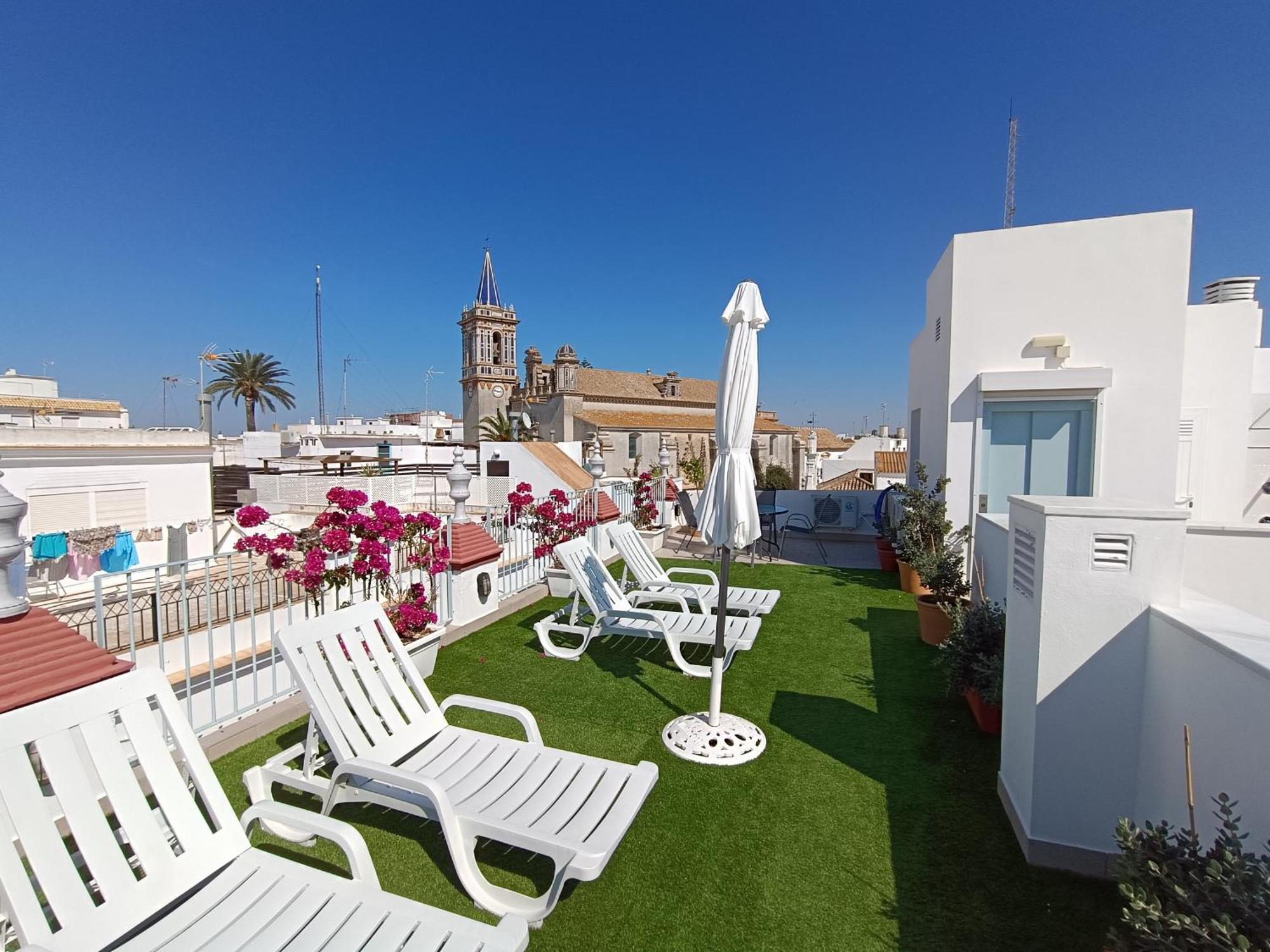 Apartamentos Turisticos Casa De Los Balcones Chipiona Szoba fotó